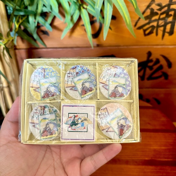 Japanese Bowl & Chopstick Rests Set - Picture 10 of 10